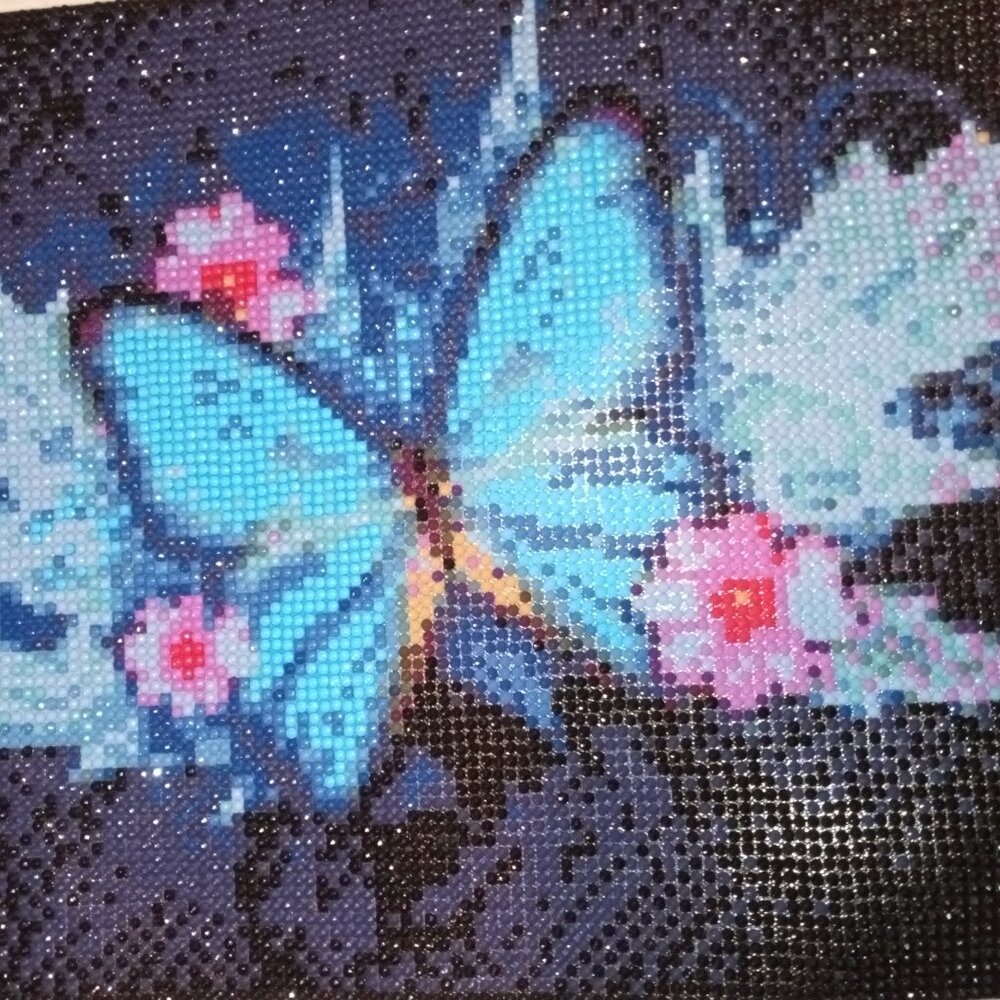 Finished diamond painting